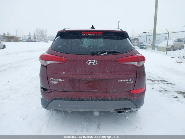 2016 Hyundai Tucson Limited მანქანა იყიდება აუქციონზე, vin: KM8J3CA26GU046718, აუქციონის ნომერი: 12588456