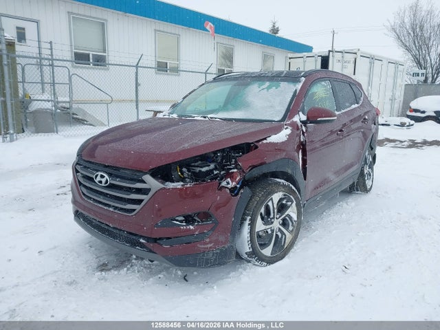 2016 Hyundai Tucson Limited მანქანა იყიდება აუქციონზე, vin: KM8J3CA26GU046718, აუქციონის ნომერი: 12588456