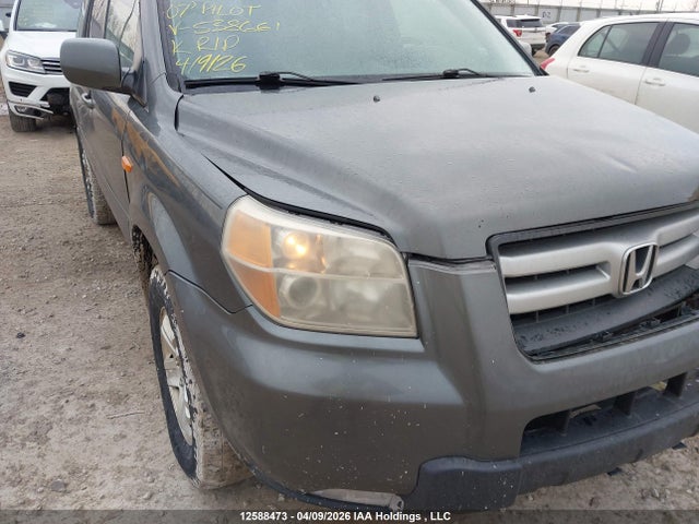 Aukcja sprzedaży 2007 Honda Pilot Ex-l, vin: 2HKYF18767H538661, numer aukcji: 12588473