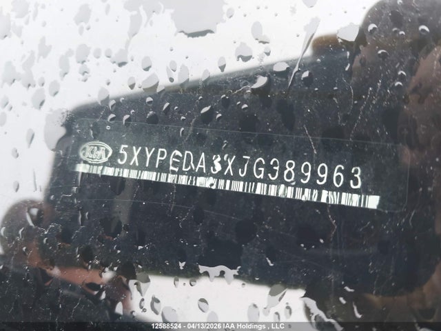 5XYPGDA3XJG389963 KIA Sorento 2.4l Lx
