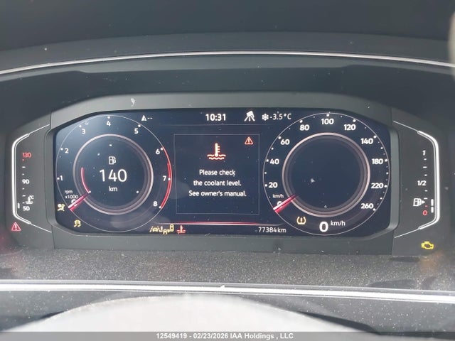 12549419 :رقم المزاد ، 3VV4B7AX9PM057127 vin ، 2023 Volkswagen Tiguan Highline R-line مزاد بيع