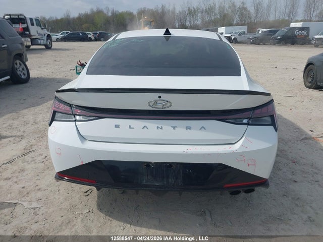 12588547 :رقم المزاد ، KMHLR4AF7NU275843 vin ، 2022 Hyundai Elantra N Line Dct مزاد بيع