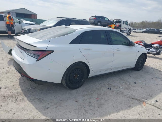 12588547 :رقم المزاد ، KMHLR4AF7NU275843 vin ، 2022 Hyundai Elantra N Line Dct مزاد بيع
