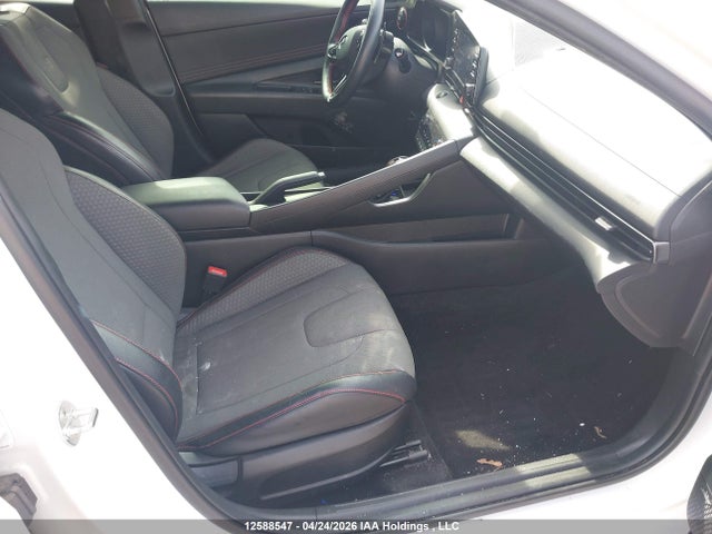 12588547 :رقم المزاد ، KMHLR4AF7NU275843 vin ، 2022 Hyundai Elantra N Line Dct مزاد بيع