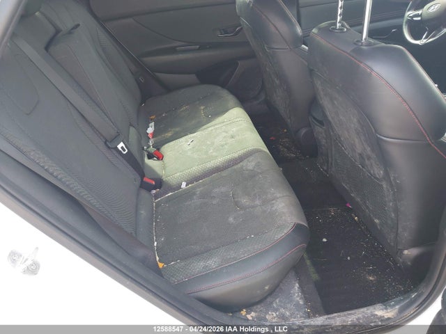 12588547 :رقم المزاد ، KMHLR4AF7NU275843 vin ، 2022 Hyundai Elantra N Line Dct مزاد بيع