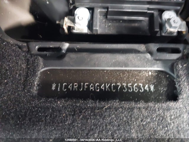 Продаж на аукціоні авто 2019 Jeep Grand Cherokee Laredo, vin: 1C4RJFAG4KC735634, номер лоту: 12588561