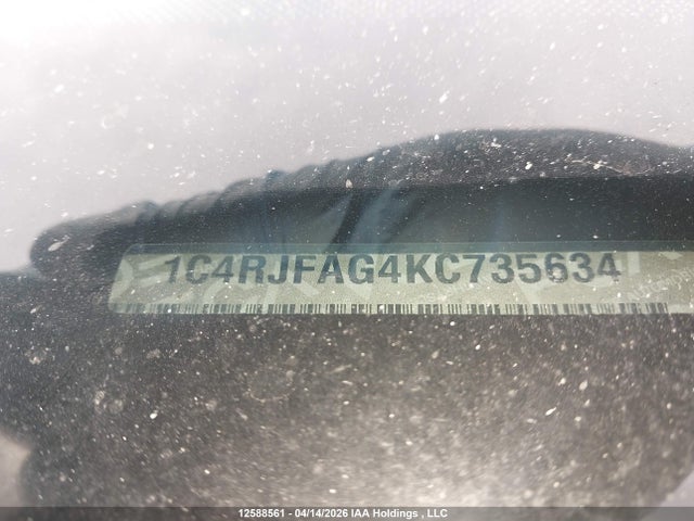 Продаж на аукціоні авто 2019 Jeep Grand Cherokee Laredo, vin: 1C4RJFAG4KC735634, номер лоту: 12588561