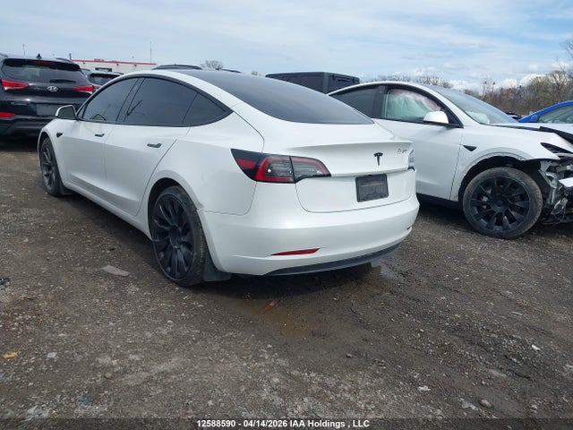Продаж на аукціоні авто 2023 Tesla Model 3 Long Range, vin: 5YJ3E1EB3PF687713, номер лоту: 12588590