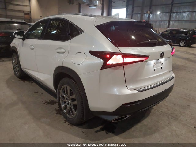 Aukcja sprzedaży 2020 Lexus Nx 300, vin: JTJGARDZ9L2232921, numer aukcji: 12588663