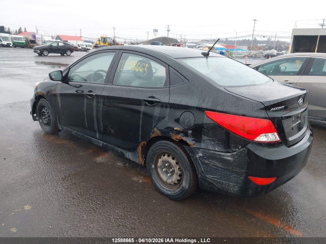 12588665 :رقم المزاد ، KMHCT4AE5CU187489 vin ، 2012 Hyundai Accent Gls/gs مزاد بيع
