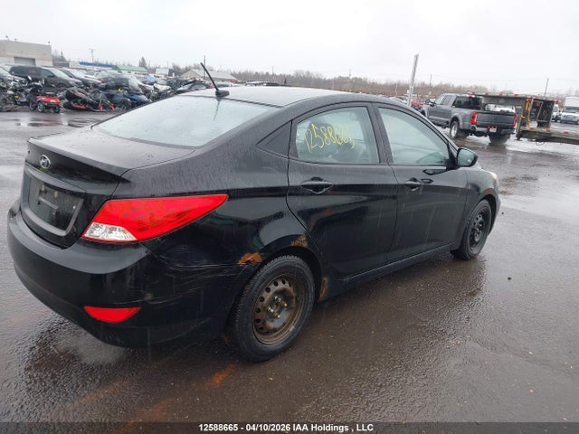 12588665 :رقم المزاد ، KMHCT4AE5CU187489 vin ، 2012 Hyundai Accent Gls/gs مزاد بيع