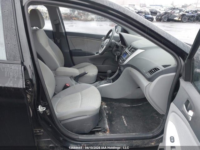 12588665 :رقم المزاد ، KMHCT4AE5CU187489 vin ، 2012 Hyundai Accent Gls/gs مزاد بيع