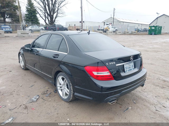 12588726 :رقم المزاد ، WDDGF8AB2DA823742 vin ، 2013 Mercedes-benz C 300 4matic مزاد بيع