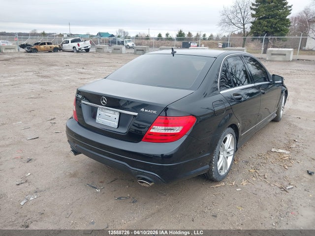 12588726 :رقم المزاد ، WDDGF8AB2DA823742 vin ، 2013 Mercedes-benz C 300 4matic مزاد بيع