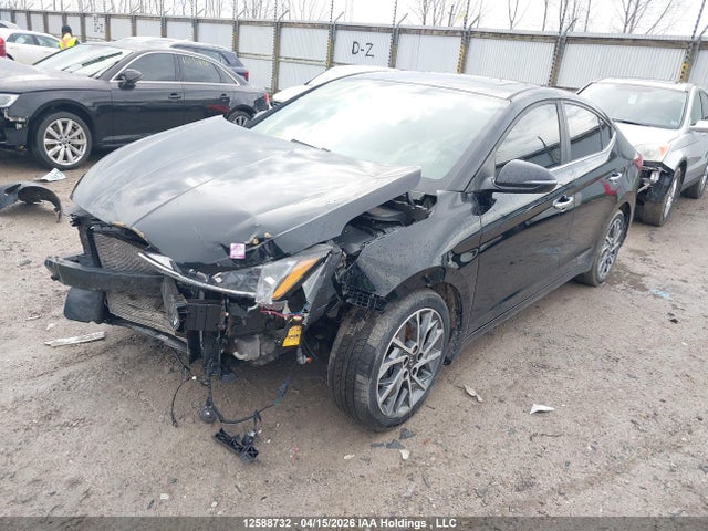 2020 Hyundai Elantra Luxury მანქანა იყიდება აუქციონზე, vin: KMHD84LF4LU925827, აუქციონის ნომერი: 12588732