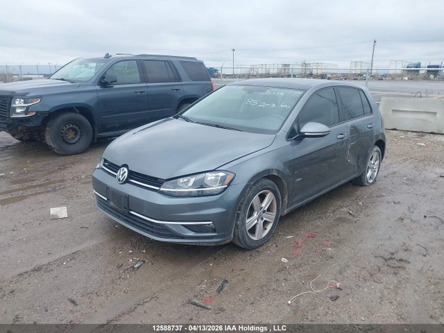 3VWG57AU9KM012316 Volkswagen Golf 1.4 Tsi Comfortline/1.4 Tsi Execline/1.4 Tsi Highline
