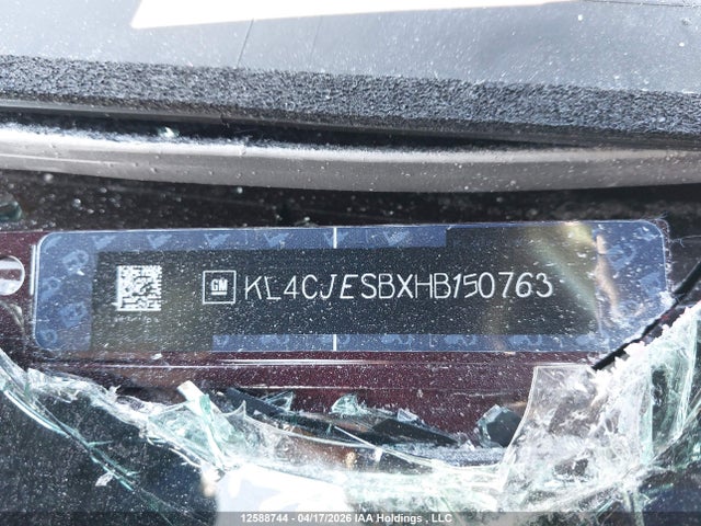 Auction sale of the 2017 Buick Encore Preferred, vin: KL4CJESBXHB150763, lot number: 12588744
