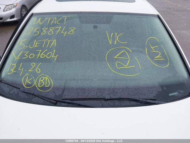Aukcja sprzedaży 2015 Volkswagen Jetta, vin: 3VW2K7AJ1FM307604, numer aukcji: 12588748