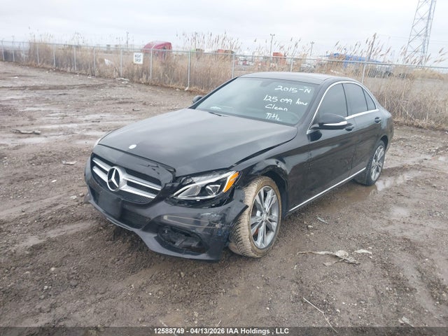 12588749 :رقم المزاد ، 55SWF4KB2FU062121 vin ، 2015 Mercedes-benz C 300 4matic مزاد بيع