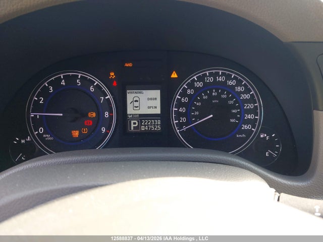 12588837 :رقم المزاد ، JN1CV6AR8BM406055 vin ، 2011 Infiniti G37x مزاد بيع