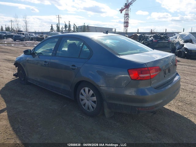 Продаж на аукціоні авто 2015 Volkswagen Jetta S, vin: 3VW2K7AJ2FM334035, номер лоту: 12588838