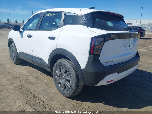 12588841 :رقم المزاد ، 3N8AP6BB2TL359377 vin ، 2026 Nissan Kicks S مزاد بيع
