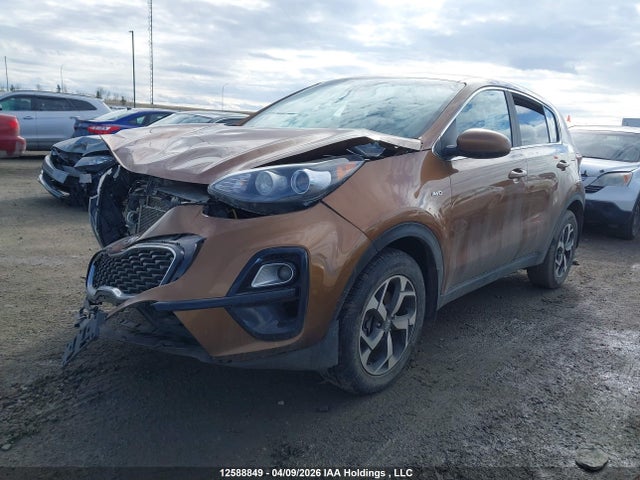 12588849 :رقم المزاد ، KNDPMCAC7M7925093 vin ، 2021 Kia Sportage Lx مزاد بيع