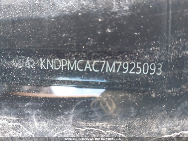 12588849 :رقم المزاد ، KNDPMCAC7M7925093 vin ، 2021 Kia Sportage Lx مزاد بيع