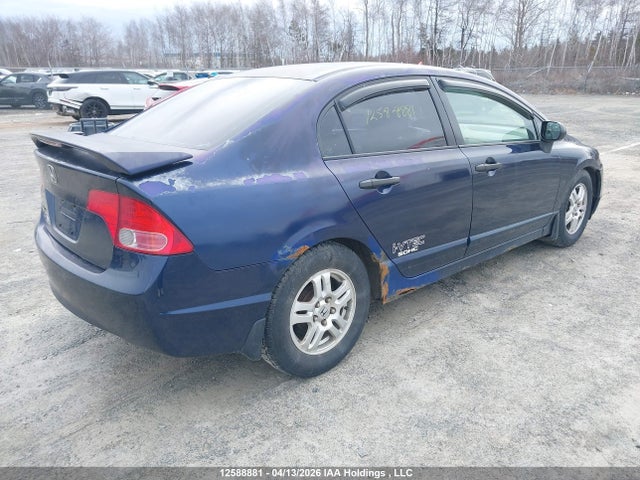 12588881 :رقم المزاد ، 2HGFA16306H016137 vin ، 2006 Honda Civic Dx Vp مزاد بيع