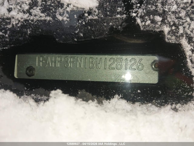 2011 Ford Focus Se მანქანა იყიდება აუქციონზე, vin: 1FAHP3FN1BW128126, აუქციონის ნომერი: 12588927