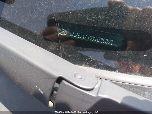 12588930 :رقم المزاد ، 5NPE24AF2KH729892 vin ، 2019 Hyundai Sonata Essential مزاد بيع