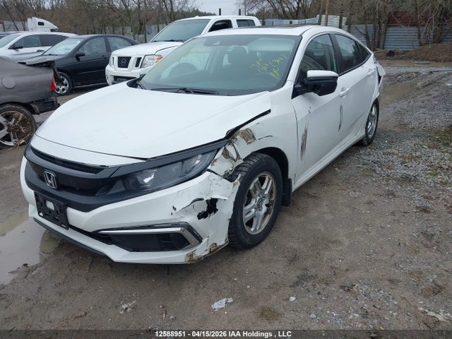 12588951 :رقم المزاد ، 2HGFC2F74LH001543 vin ، 2020 Honda Civic Ex مزاد بيع