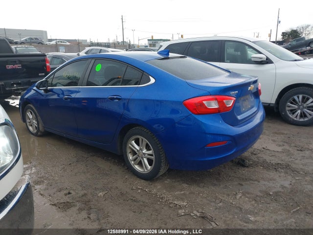 2017 Chevrolet Cruze Lt მანქანა იყიდება აუქციონზე, vin: 3G1BE5SM7HS604035, აუქციონის ნომერი: 12588991