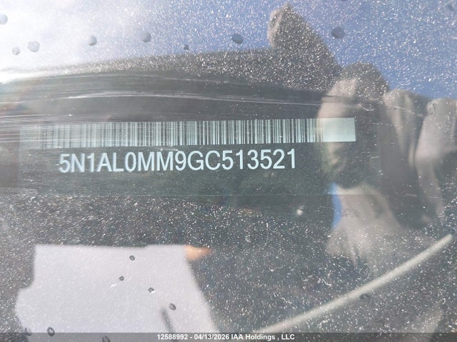 5N1AL0MM9GC513521 Infiniti QX60