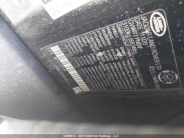 Продажа на аукционе авто 2021 Land Rover Range Rover Sport Hse Dynamic, vin: SALWR2SE4MA771705, номер лота: 12589012