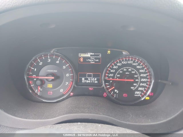 Продаж на аукціоні авто 2021 Subaru Wrx, vin: JF1VA1A67M9809546, номер лоту: 12589025