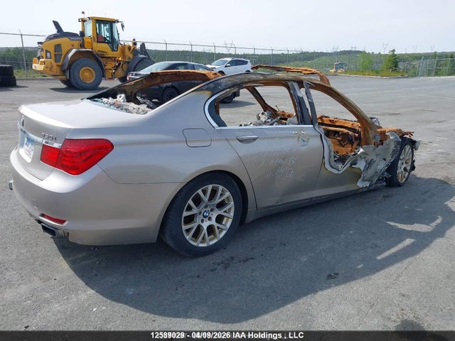 2011 Bmw 750i Xdrive მანქანა იყიდება აუქციონზე, vin: WBAKC6C54BC394367, აუქციონის ნომერი: 12589029