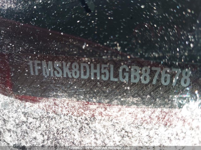 1FMSK8DH5LGB87678 Ford EXPLORER XLT