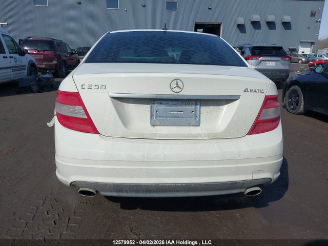 Aukcja sprzedaży 2011 Mercedes-benz C 250 4matic, vin: WDDGF8FB0BF593899, numer aukcji: 12579952