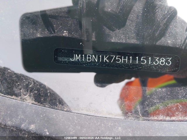 JM1BN1K75H1151383 Mazda Mazda3 Gx