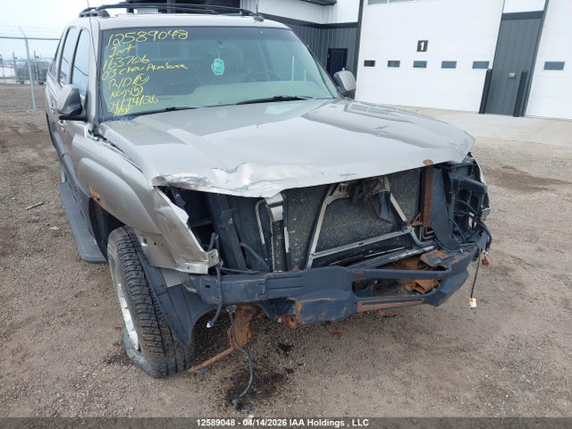 Aukcja sprzedaży 2003 Chevrolet Avalanche, vin: 3GNEK13T43G163706, numer aukcji: 12589048
