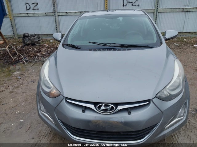 12589080 :رقم المزاد ، KMHDH4AEXFU341351 vin ، 2015 Hyundai Elantra Se/sport/limited مزاد بيع