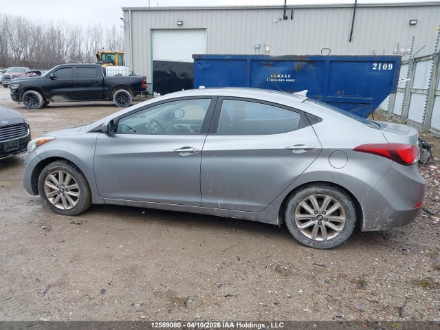 12589080 :رقم المزاد ، KMHDH4AEXFU341351 vin ، 2015 Hyundai Elantra Se/sport/limited مزاد بيع