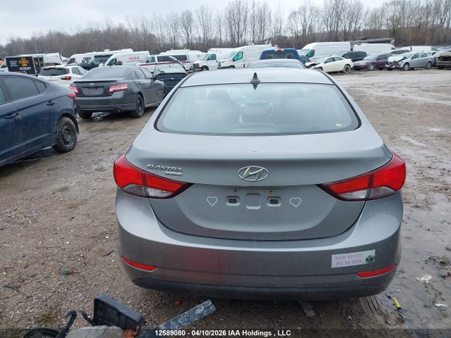 12589080 :رقم المزاد ، KMHDH4AEXFU341351 vin ، 2015 Hyundai Elantra Se/sport/limited مزاد بيع