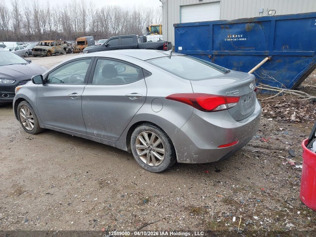 12589080 :رقم المزاد ، KMHDH4AEXFU341351 vin ، 2015 Hyundai Elantra Se/sport/limited مزاد بيع