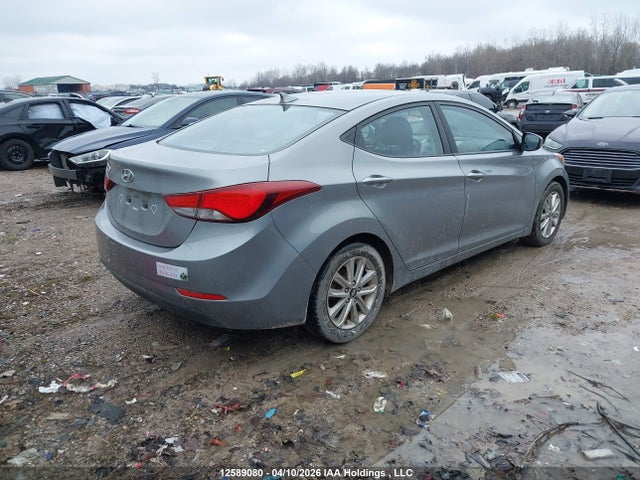 12589080 :رقم المزاد ، KMHDH4AEXFU341351 vin ، 2015 Hyundai Elantra Se/sport/limited مزاد بيع