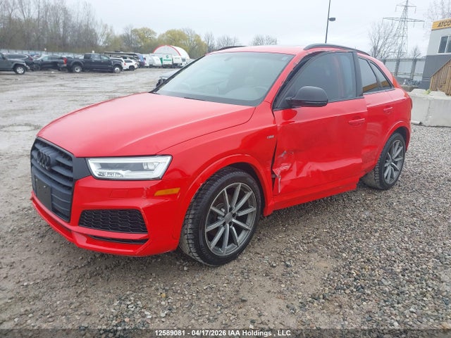 12589081 :رقم المزاد ، WA1GCCFS7JR002349 vin ، 2018 Audi Q3 Technik مزاد بيع