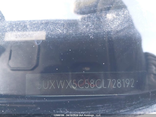 Продажа на аукционе авто 2012 Bmw X3 Xdrive28i, vin: 5UXWX5C58CL728192, номер лота: 12589106