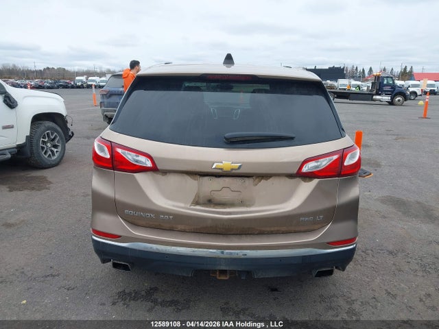 2018 Chevrolet Equinox Lt მანქანა იყიდება აუქციონზე, vin: 2GNAXTEX2J6185191, აუქციონის ნომერი: 12589108