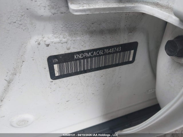 12589131 :رقم المزاد ، KNDPMCAC6L7648743 vin ، 2020 Kia Sportage Lx/lx Anniversary/lx S مزاد بيع